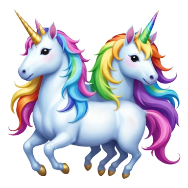 Feen mit Einhörnern sticker