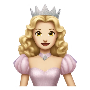 Glinda from wicked movie sticker