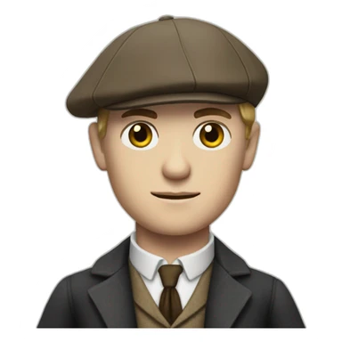 Thomas shelby peaky blonders sticker