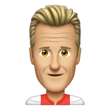 michael schumacher sticker