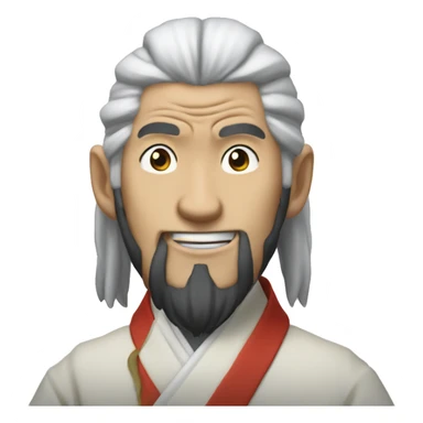 gojo from jujustsu kaisen is goofy sticker