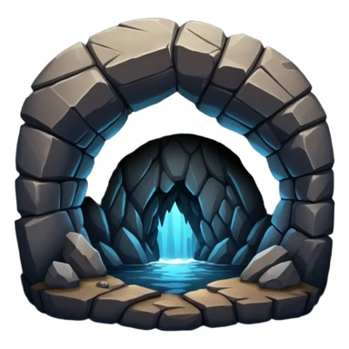 Dark Cave sticker