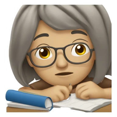 too much homework sticker