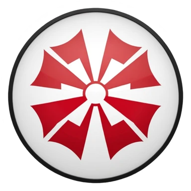 Umbrella coporation logo sticker