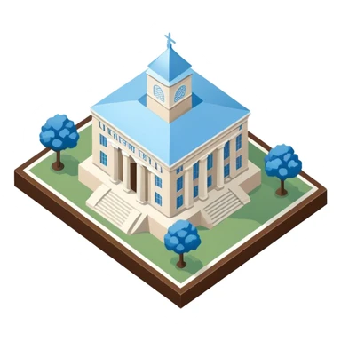 unc chapel hill well isometric sticker