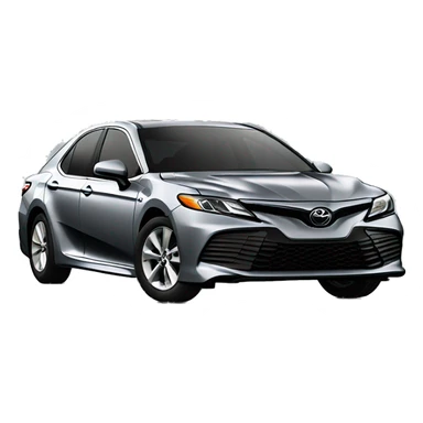 a grey 2022 toyota camry  sticker