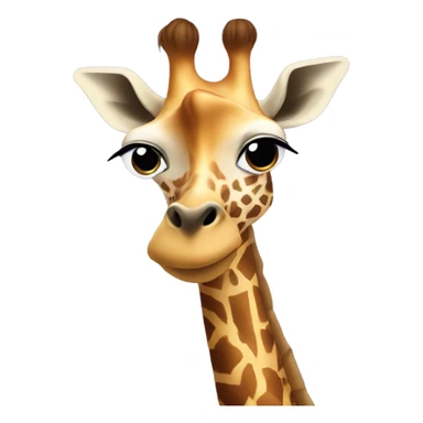 Giraffe Justin Bieber  sticker