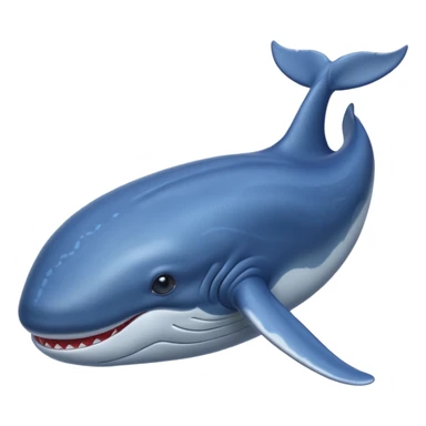 Baleine bleu sticker