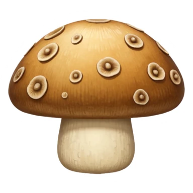 mushroom slice sticker