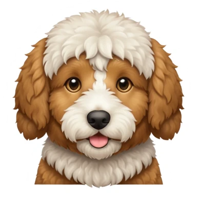 Golden doodle sticker