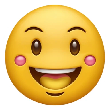 Un emoji mordiéndose el dedo sticker