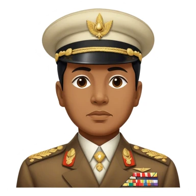 ​Cinematic Realistic Portrait of Sukarno, depicted in a lifelike, realistic style based on his iconic portrait, showcasing his thoughtful, charismatic expression in period attire, rendered with detailed textures and warm, evocative lighting that captures his pioneering spirit and national pride, sticker