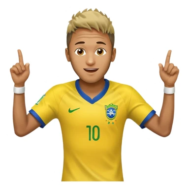 Neymar world cup 2014 sticker