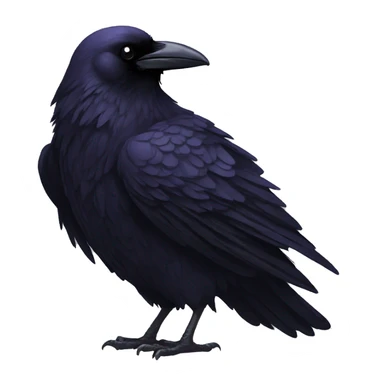 Raven - element for Doodle God sticker