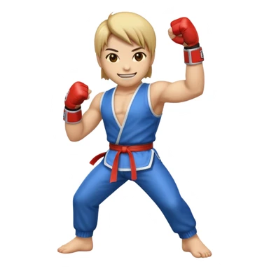 crea un'emoji stile tekken sticker