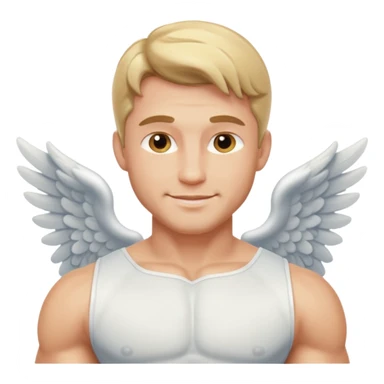 angel man sticker