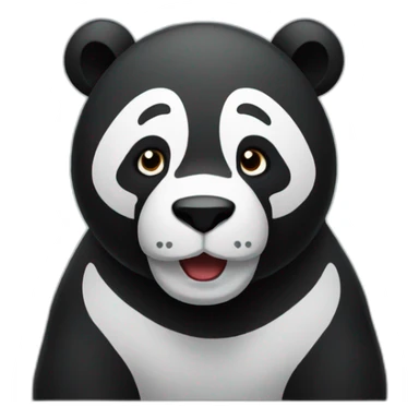 🐼 with 🦥 sticker