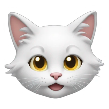 Wisp the cat sticker