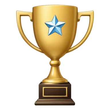 2ndd runner up trophy for a winter holiday themed contest sticker