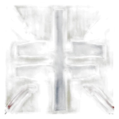 flag emoji with a blue Scandinavian cross with a red outline on a yellow background Ingermanland sticker