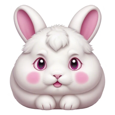 chubby bunny sticker