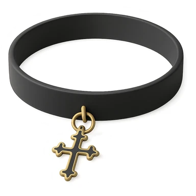 Black goth  Choker sticker