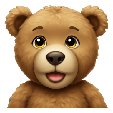 Teddy bear inlove sticker