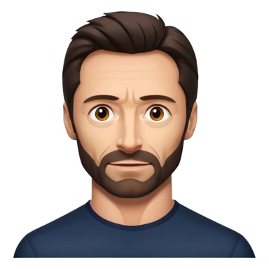 hugh jackman sticker