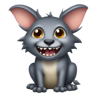 A cute chupacabra  sticker
