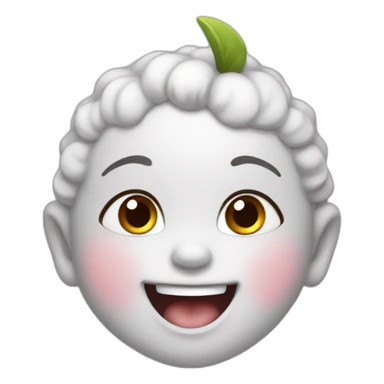 Baby’s happy for sweet sticker