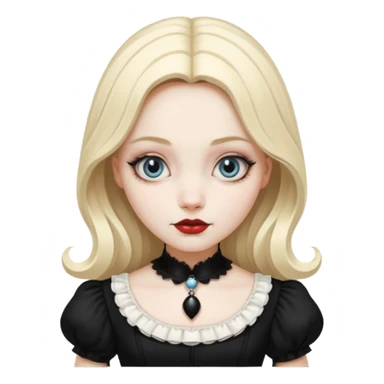 alice in wonderland gothic  sticker