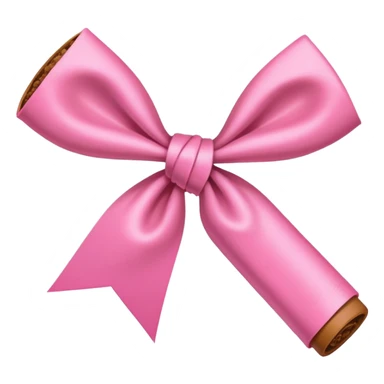 pink blunt with bow sticker
