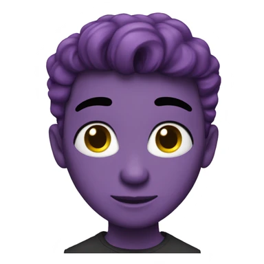 Herzchen purple  sticker