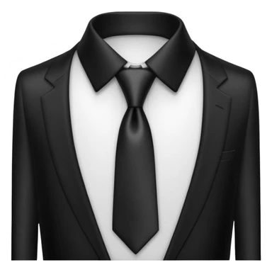 standerd tie, genrate only tie which is in black color sticker