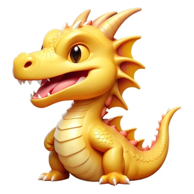 Cinematic Cute Yawning Dragon Portrait Emoji, Head tilted slightly with a dramatic, wide-open yawn, showcasing a soft, lustrous scaled body with gently drooping fins and half-closed, drowsy eyes, each scale rendered in exquisite detail under natural light; high shine, relaxed yet expressive, styled with a dash of fantastical charm, soft glowing outline, capturing the essence of a sleepy yet affectionate dragon that appears ready to stretch out and rest in its enchanted lair! sticker