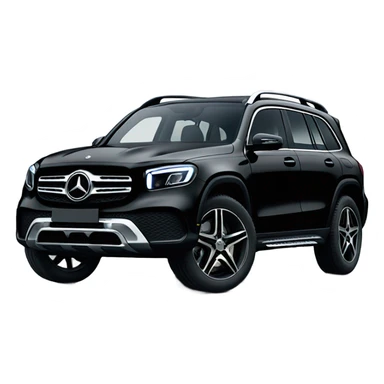 Mercedes glb black sticker