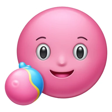 pink google word sticker