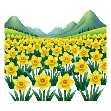 Daffodils sticker