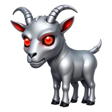 Terminator Goat sticker