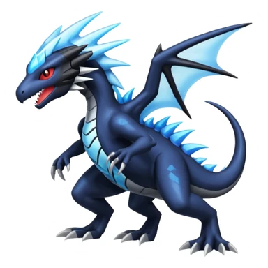 Salandit-Amaura-Darkrai-Dialga-fusion sticker