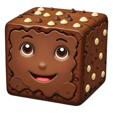 Brownie sticker