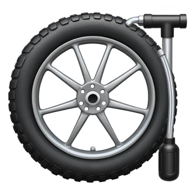 bike tire  pump sticker