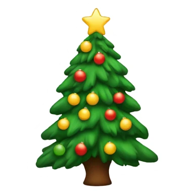 Cozy Christmas Tree sticker