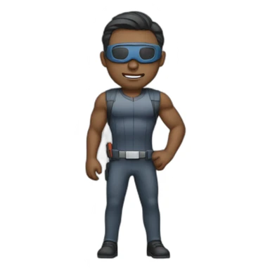 The architect is a superhero sticker