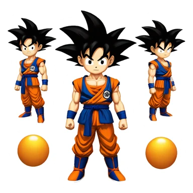 Goku de dragon ball  sticker