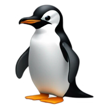 linux penguin sticker