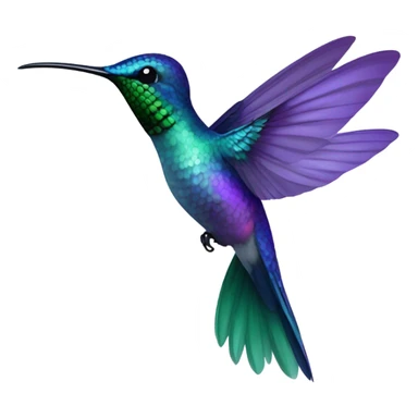 lesser violetear  sticker