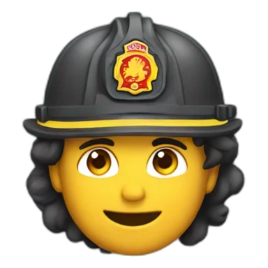 Bombero español sticker