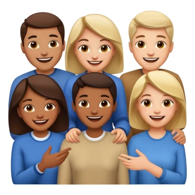 Relacionarse personas sticker