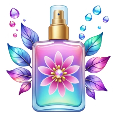 spray perfum magical sticker